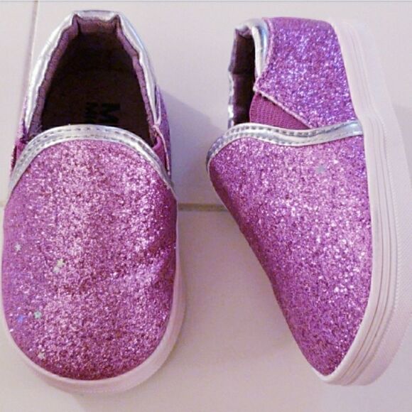 Michael Kors Purple Baby Sneakers - Picture 1 of 4